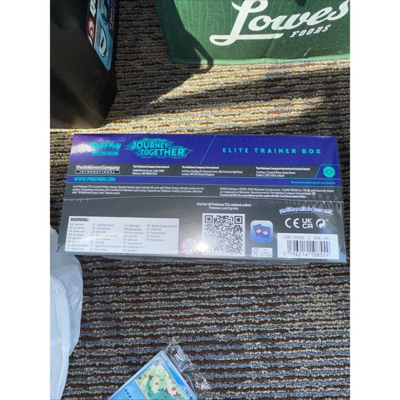 Pokémon TCG ETB – Journey Together Elite Trainer Box, New & Sealed! & Bonus Card - Picture 4 of 5